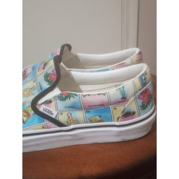 Los Vans Loteria Multi-Color Classic Sneakers Shoes Mens Sz 10 Women 11.5 - Picture 10 of 14